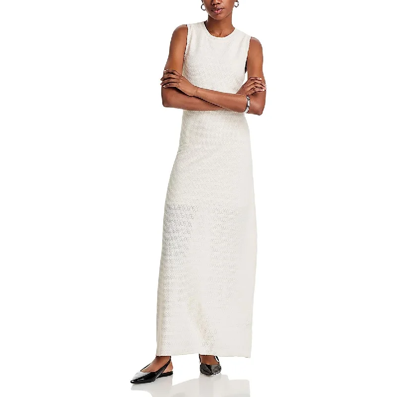 floral midi dressRag & Bone Womens Textred Eyelet Maxi Dress