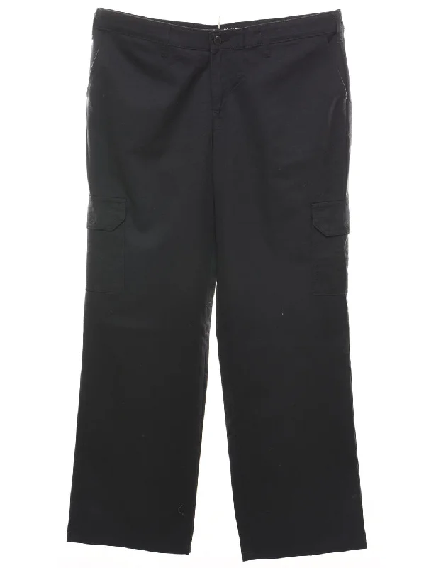 cozy winter coatDickies Black Straight-Leg Trousers - W40 L31