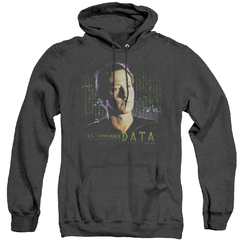 performance hoodie for gymStar Trek The Original Series Data - Heather Pullover Hoodie