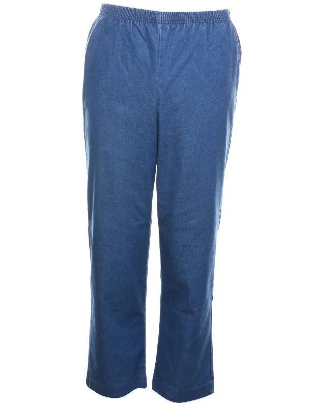 long coatAlfred Dunner Medium Wash Denim Trousers - W24 L29