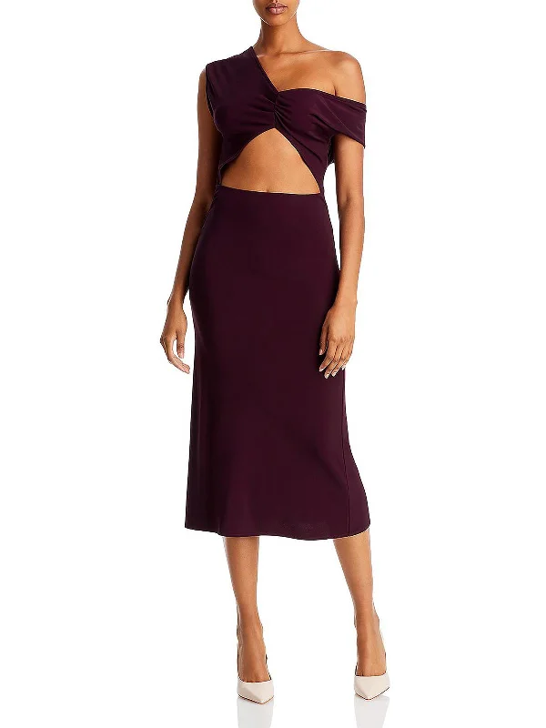 form-fitting dressPilar Womens Cutout Long Cocktail and Party Dress