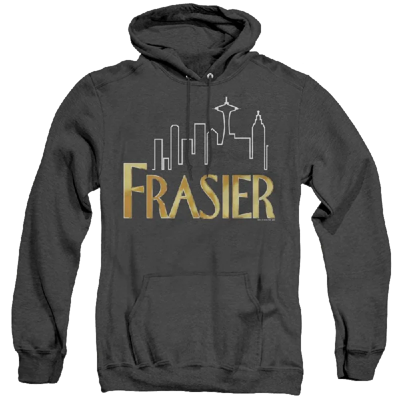 fleece hoodie for winterFrasier Frasier Logo - Heather Pullover Hoodie