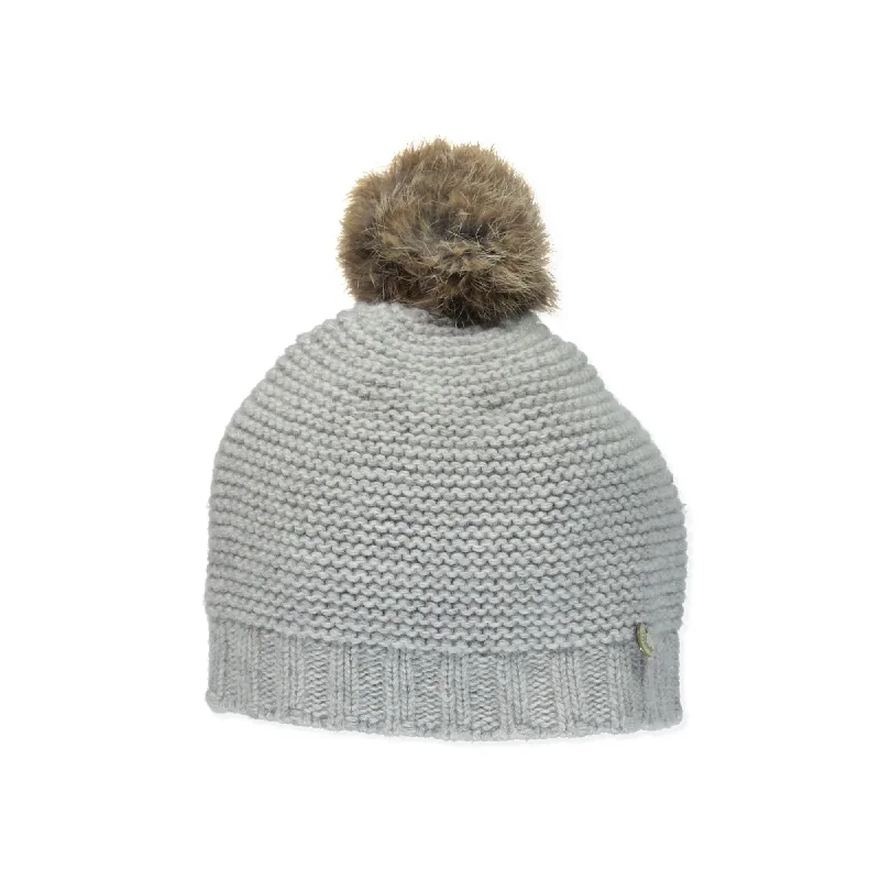 chic shift dressGray Pom Pom Hat