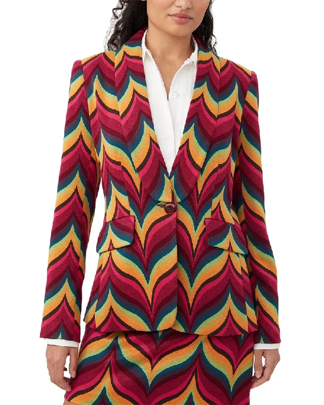 windbreaker jacketTrina Turk West Village Blazer