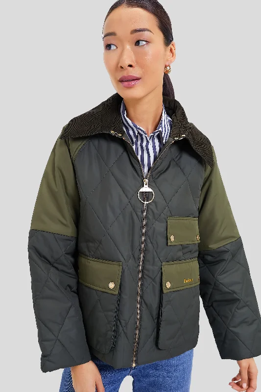 classic jacketOlive Milby Quilted Jacket