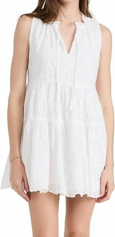 winter dressThe Papaya Dress In White