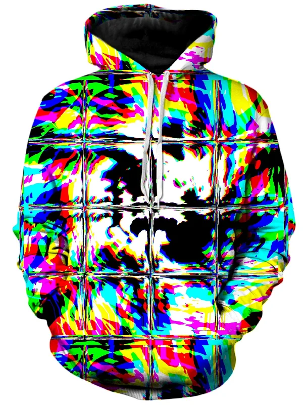 zippered hoodieRave Glitch Og Unisex Hoodie