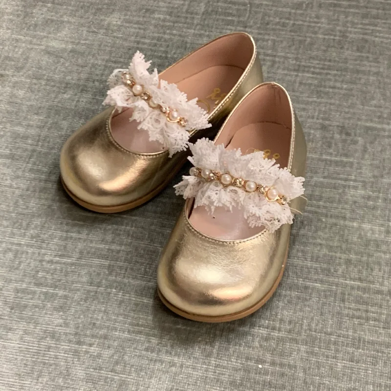 party-ready dressEver Kid Exclusive Gold Flat