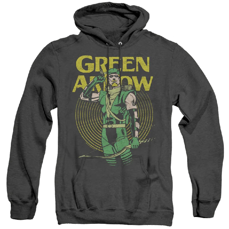 sporty hoodieGreen Arrow Pull - Heather Pullover Hoodie