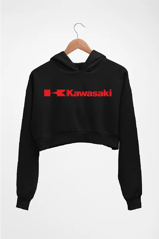 warm pullover hoodieKawasaki Crop HOODIE FOR WOMEN