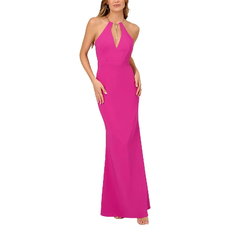 elegant dressLiv Foster Womens Stretch V-Neck Evening Dress