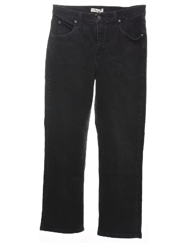 classic zip-up coatBlack Straight-Fit Jeans - W30 L28