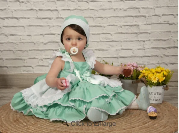 tiered dressSonata Mint Dress