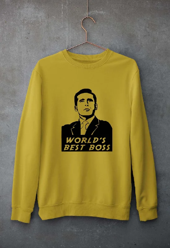 stylish performance hoodieMichael Scott Best Boss Unisex Sweatshirt for Men/Women