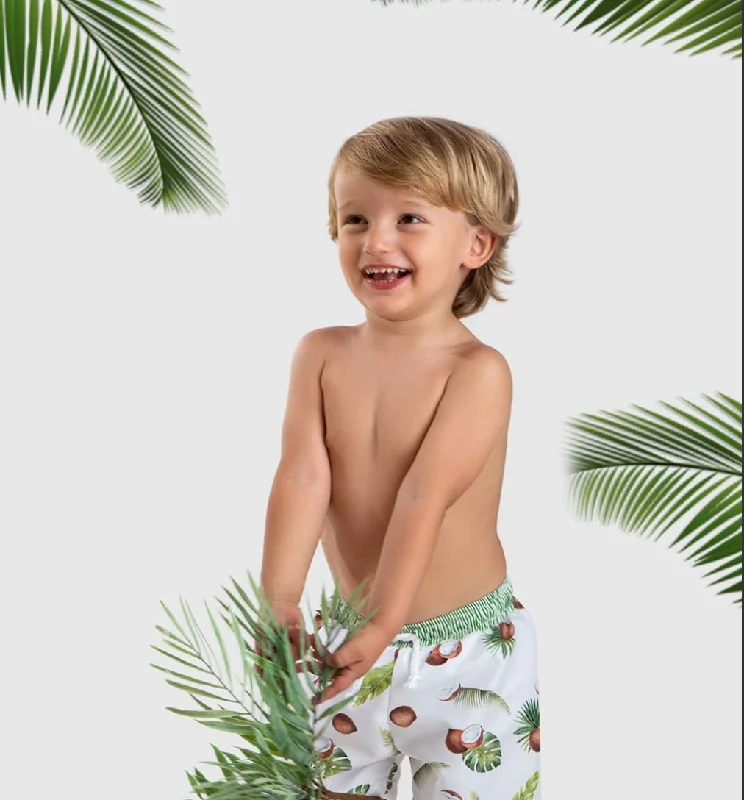 romantic dressMeia Pata Boy's Coconut Trunks