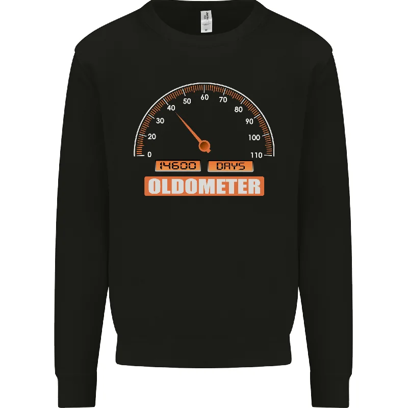 stylish performance hoodie40th Birthday 40 Year Old Ageometer Funny Mens Sweatshirt Jumper