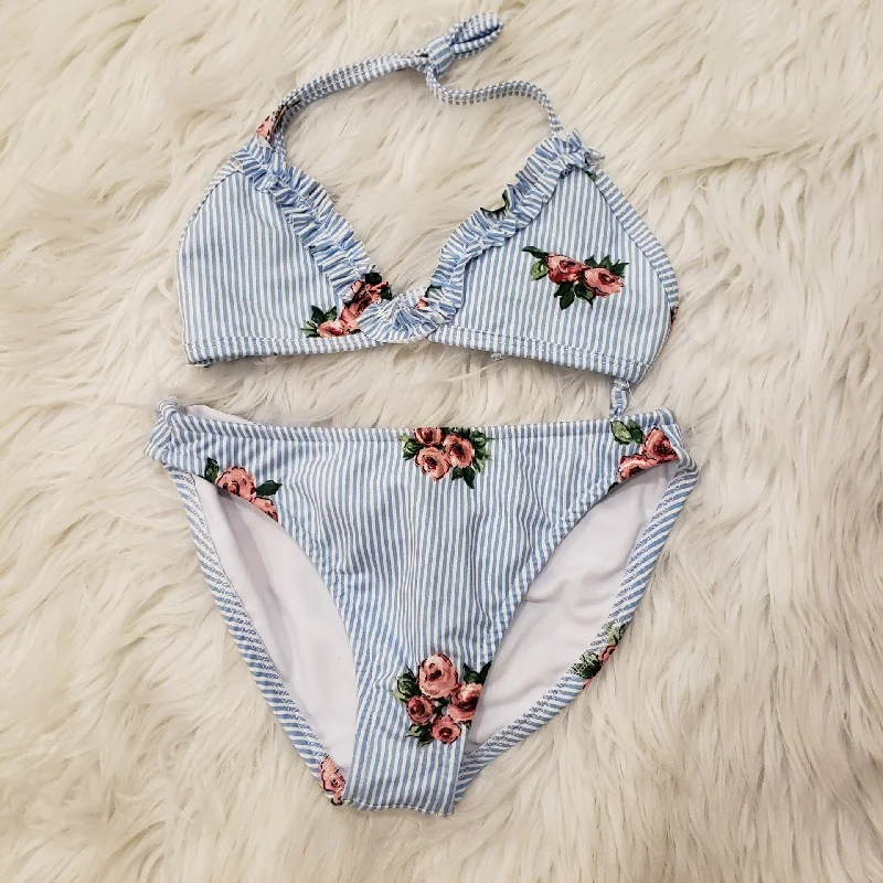 summer floral dressStripe Rose Bikini