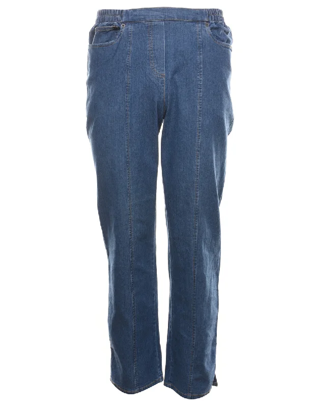 wool coatHigh Waist Medium Wash Denim Trousers - W26 L28