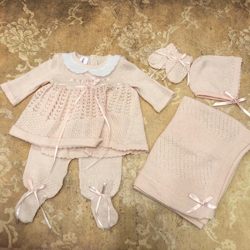 chic dressLayette Pink Set