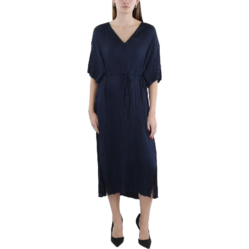 chic shift dressVince Womens V Neck  Maxi Dress