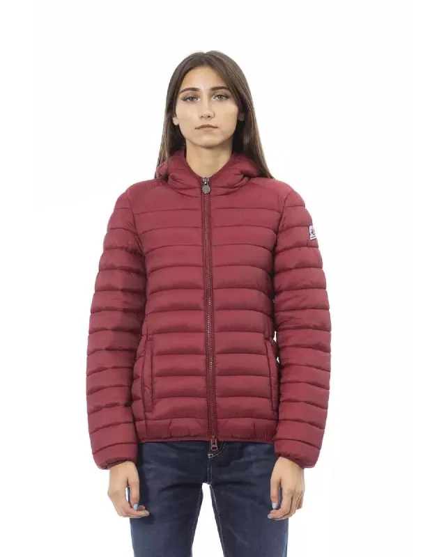 relaxed winter jacketInvicta  Lightweight Down Jacket for Women - Burgundy