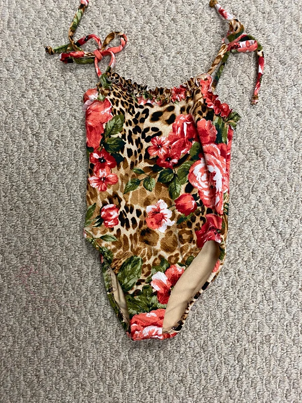 v-neck dressLeopard One Piece Suit