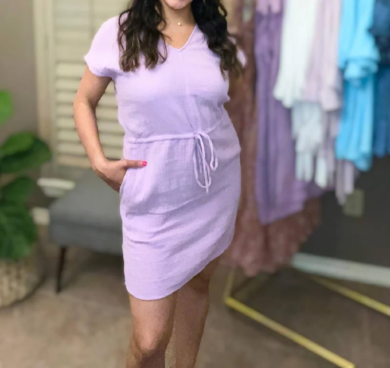 casual day dressSavvy Dress In Lilac